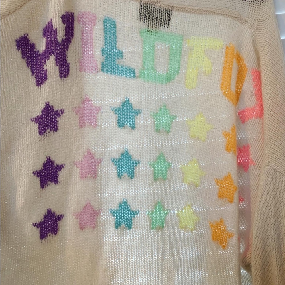 Wild Fox oversized cardigan
